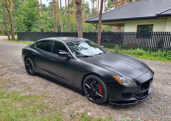 Maserati Quattroporte cena 170000 przebieg: 105264, rok produkcji 2015 z Warszawa małe 497